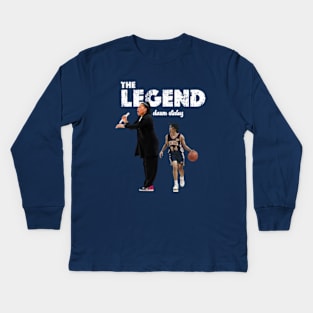 The  Legend dawn staley coach  gift basketball women Kids Long Sleeve T-Shirt